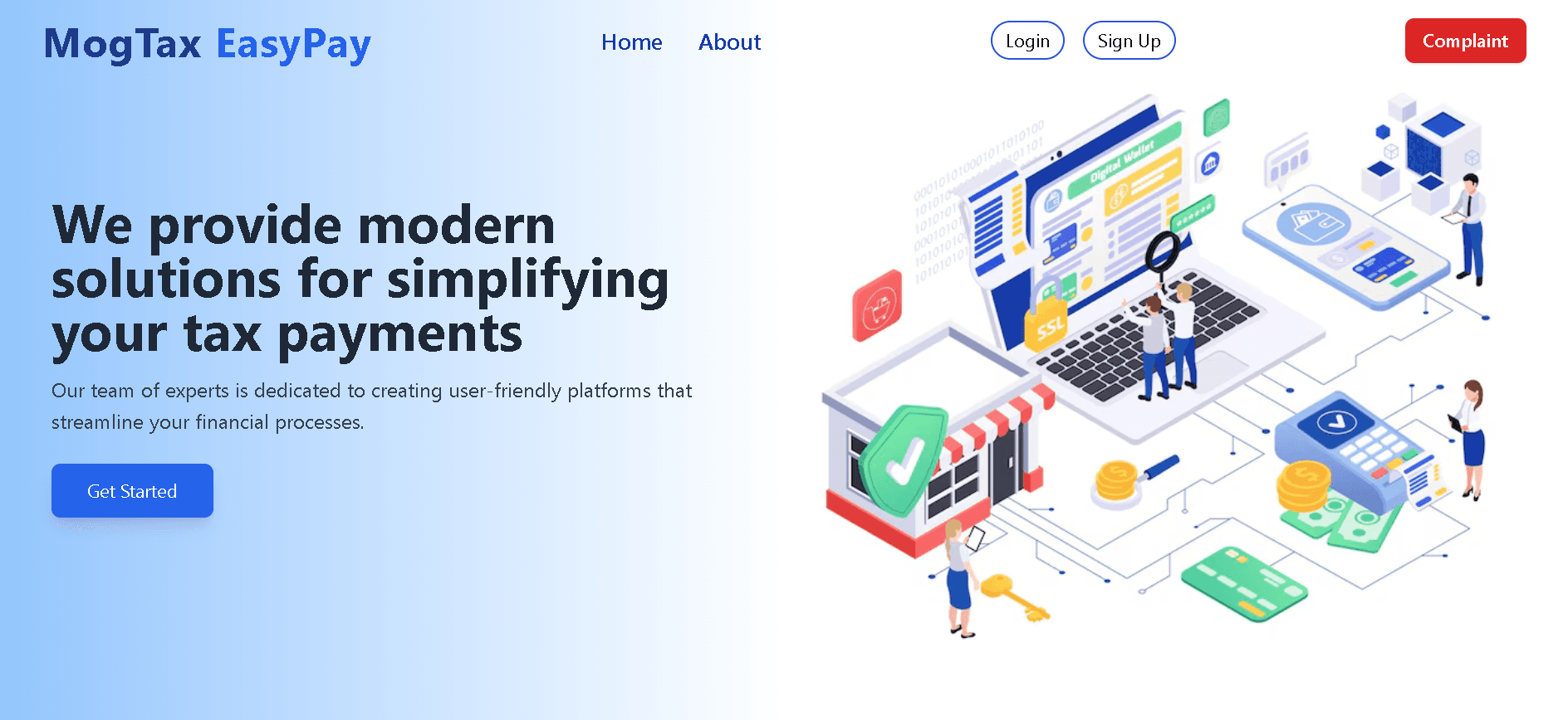 MogTax Easy Pay screenshot